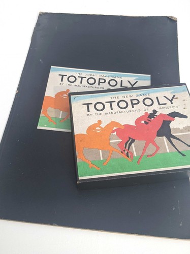 Vintage totopoly board game - board,