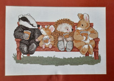 Cross stitch chart: COUNTRY COMPANIONS --"Have a Break" [E77]