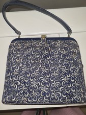 Lovely blue lace front 1950s