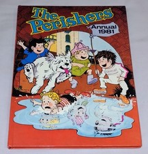 Vintage The Perishers Annual 1981 - Unclipped - World Distributors