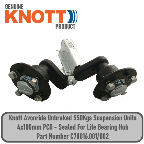 Knott trailer 550kg suspension - trailer,