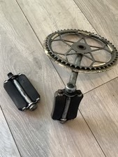 Moulton Standard 1965 Crank  52 T + pedals to restore low price see description