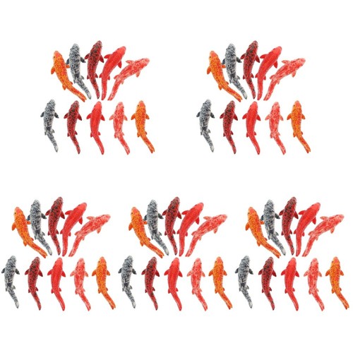 50pcs reusable resin koi fish - 50pcs,