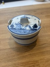 Delft Blue Windmill Jam Butter