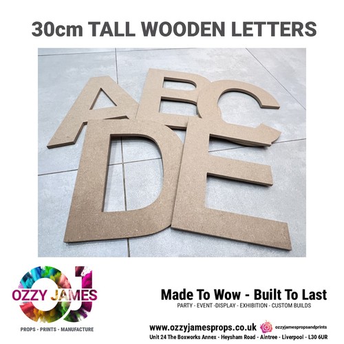 30cm large wooden - 30cm,