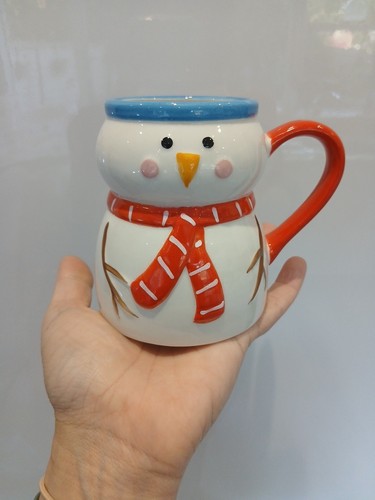 Tesco snowman mug - tesco,