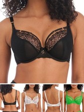 Freya Temptress Bra Plunge Low Centre Underwired Sexy Lace Bras Lingerie