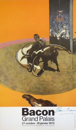 Francis bacon signed - signed, original