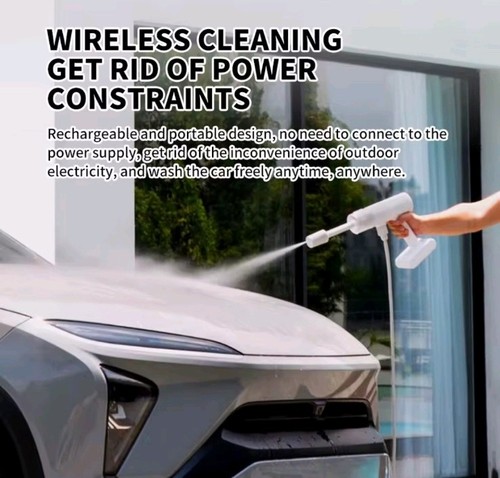 Wireless car washing machine - car,