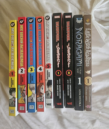 Manga bundle some creasing - manga, and