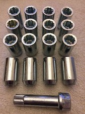 16 X M12X1.25 SLIM LINE + KEY