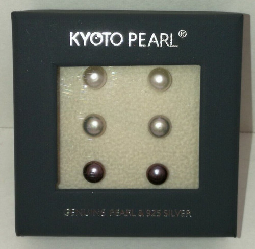 Kyoto pearl earring set - pearl,