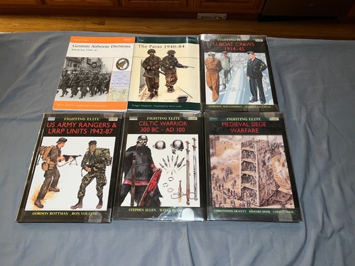 Osprey military books lot 6 - lot, of