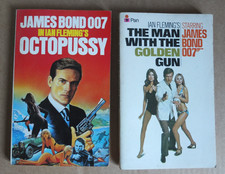 JAMES BOND VINTAGE PAPERBACKS X 2   IAN FLEMING