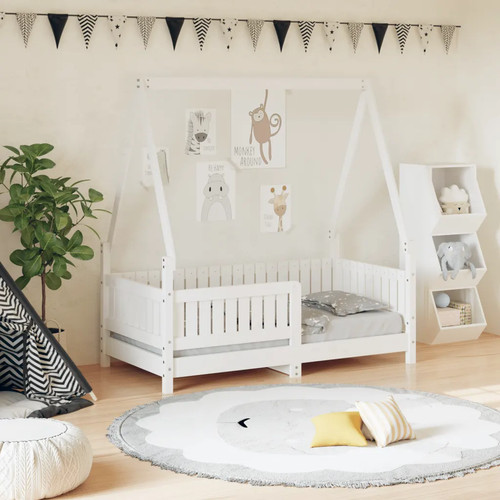 Walplus kids bed frame white - walplus,