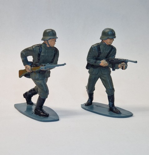 Two vintage retro - , painted