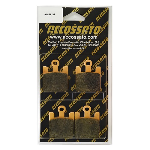 Front recessed brake pads for - recessed,