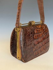 Vintage Crocodile Brown