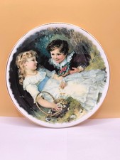 Vintage Pears Prints “Sweethearts”Plate NBJ Staffordshire England Romantic Decor