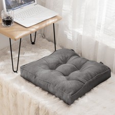 10cm Thick Tie On Pillow Seat Pad Dining Room Garden Kitchen Chair Seat Cushions