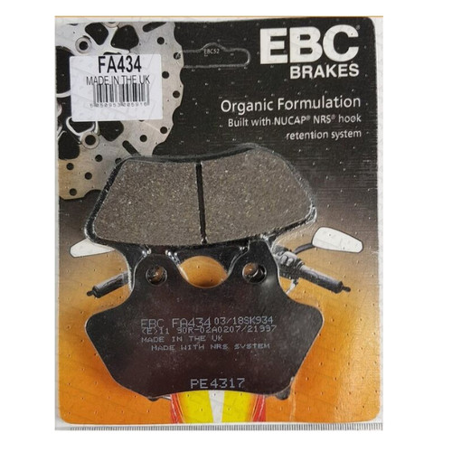 Fa434 ebc premium - brake, pads