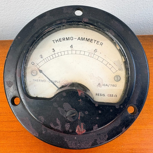 Sangamo weston thermo ammeter - weston,