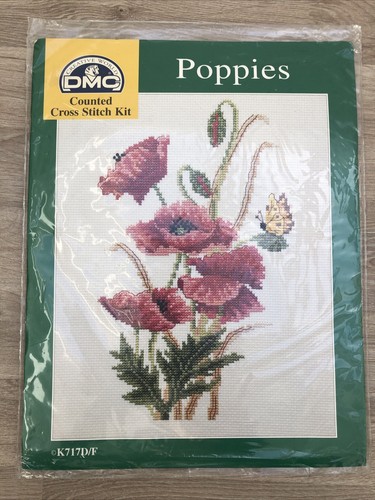 Dmc poppies counted - poppies,
