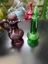 vintage 2 avon perfume bottles