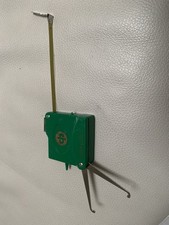 Green Drake lock Lawn Bowl Measure Tape Has Few Scratches From Poor Storage.