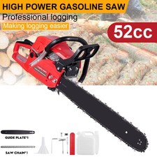 52cc Petrol Chainsaw 20" Heavy