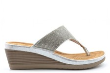 Womens Glitter Sandals Ladies