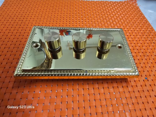 Volex crabtree brass gold - volex,