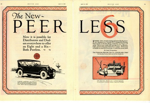 1924 peerless motor - peerless, car