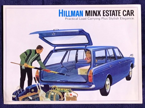 Hillman minx estate car - minx,
