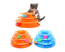 3 Level Cat Tower Tracks Stack