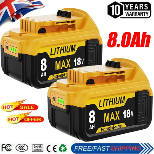 For dewalt 18v 0ah - 2x,