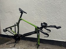 Cannondale SuperSlice 54 SRAM red Etap 2018 TT/Triathlon Bike with upgrades 