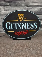 large GUINNESS Logo Sign LED