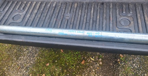 Steel pipe offcut 999mm - steel,