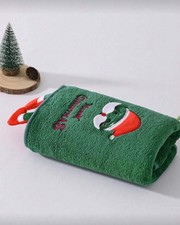 Santa Claus Towels Xmas Hand