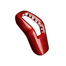 Carbon Fiber Gear Shift Knob Cover Fit for Jaguar F-Type 2013-2021 top