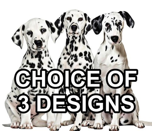 Dalmatian self adhesive - adhesive, dog
