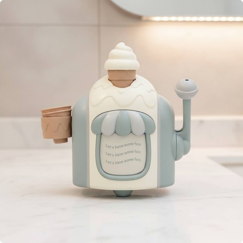 Ice cream bubble machine - bubble,