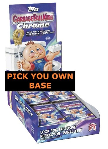 Garbage pail kids - garbage, chrome