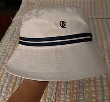 Quiet Golf White Bucket Hat