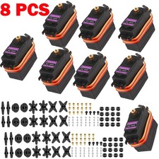 8 X 180 Degree Servo MG996R MG995 Torque Gear Servo Motor Futaba JR RC Truck
