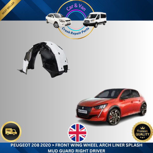 Peugeot 208 2020 front wing - 208, >