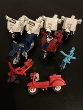 LEGO Motorcycles and Pushbikes x 9