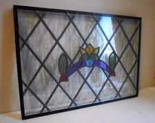 Double glazed stained glass