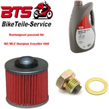 Set 4L Oil, Filter, Drain Plug